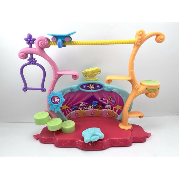 2006 Hasbro Littlest Pet Shop LPS Tricks &‎ Talent Show Playset Toy Stage Only - Picture 1 of 5